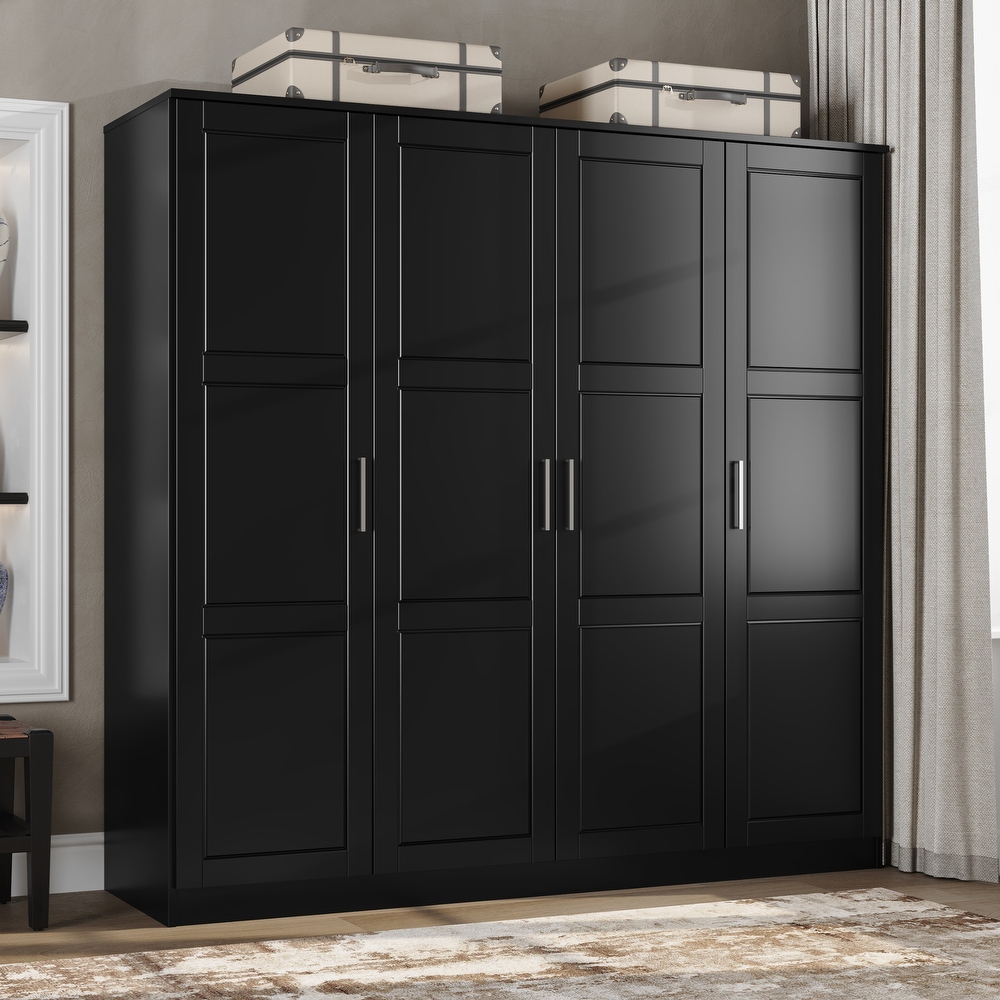 Black wardrobe sale